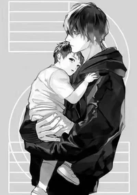 Husband and son