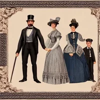 Victorian Family