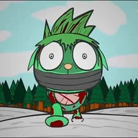 Greensquirrel malino