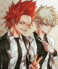 Bakugou y Kirishima