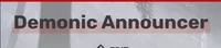 Demonic Announcer