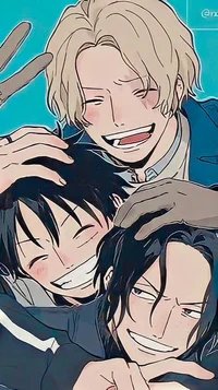 Ace Sabo and Luffy