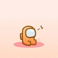 Orange Mini Crewmate