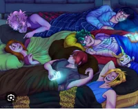Mha sleepover 