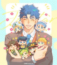 Chibi jojos and dio