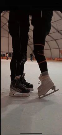 Ice skating