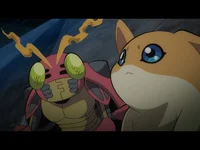 Patamon and Tentomon