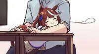 Tired girlfriend