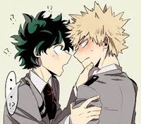 Izuku and Bakugo
