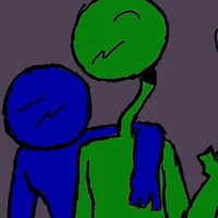 Blue and Green
