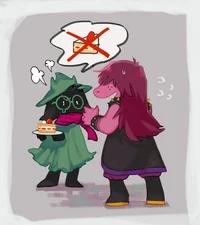 Susie and Ralsei 