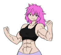 Buff punk girl 