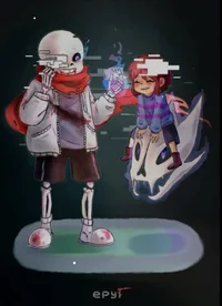 Geno and after frisk