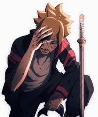 Boruto y sasuke