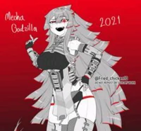 Mecha godzilla-fem