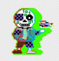 Glitch sans