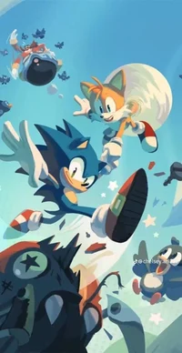 Tails y sonic