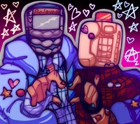 Randy J and Oliver S