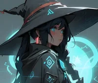Anime Witch girl