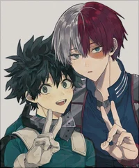 Todoroki e Deku