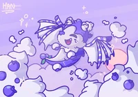 Blueberry bat dragon