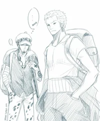 Zoro and Law 