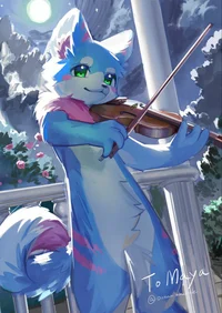 Furry Violinist