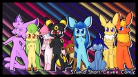 Short Eevee Comics