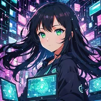 AI Virus Girl