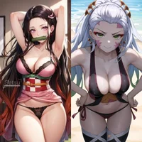 Daki y Nezuko