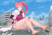 Giantess in the City