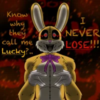 Lucky the rabbit