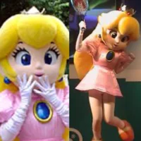 Peach Mascot