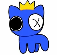 Blue rainbow friends