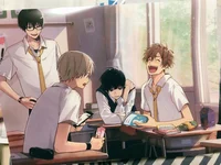 O quarteto da escola