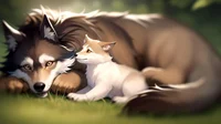 A mother wolves life