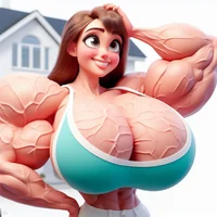 Muscle Pixar Mommy