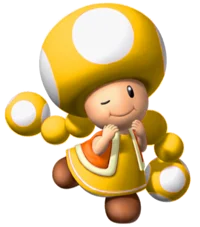 Yellow Toadette