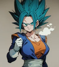 Female Vegito Blue