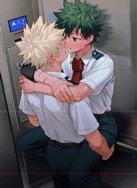 Bakugo y deku