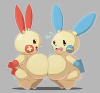 Plusle and Minun