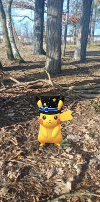 Pikachu with hat 