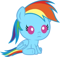 Baby Rainbow Dash