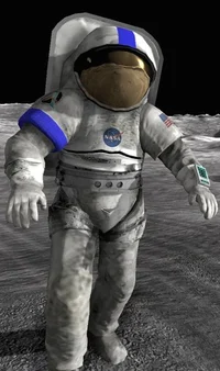 Moonbase astronaut