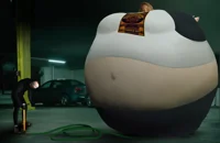 Tree Blown up like a