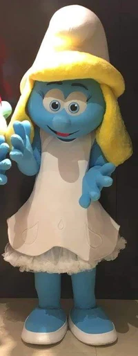 Smurfette Mascot