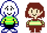 Asriel and Chara