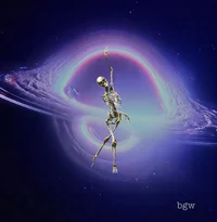 dancing skeleton