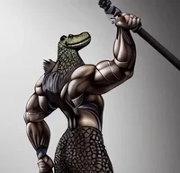 Anthro Crocodile