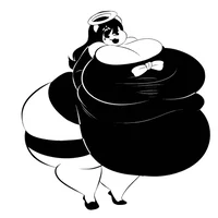 Obese Alice angel
